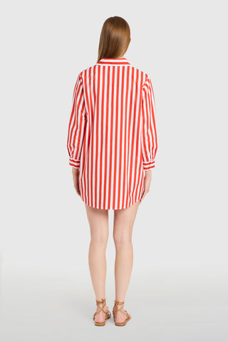 Livro Cabana Coverup, Red Stripes