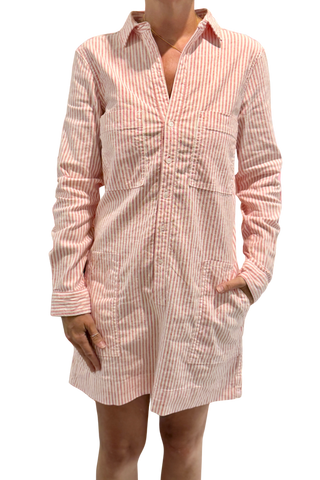 Frank & Eileen Southern Ireland Dress, Red Stripe