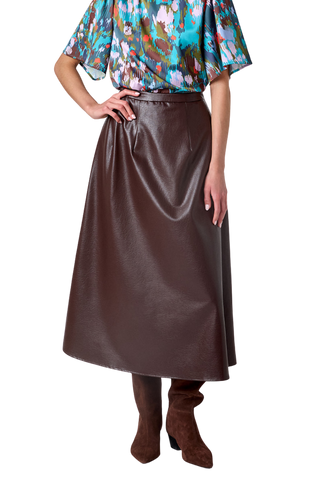 Crosby Selene Skirt, Brownie