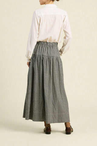 Trovata Lydia Skirt, Onyx Check