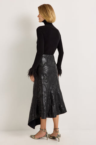 Marie Oliver Tucker Top, Black