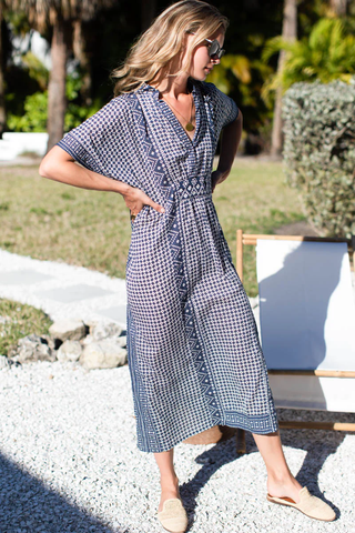 Love Tomas Emerson Caftan, Ink