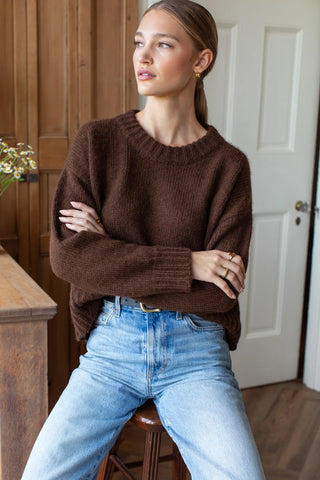 Emerson Fry Cozy Sweater, Cocoa