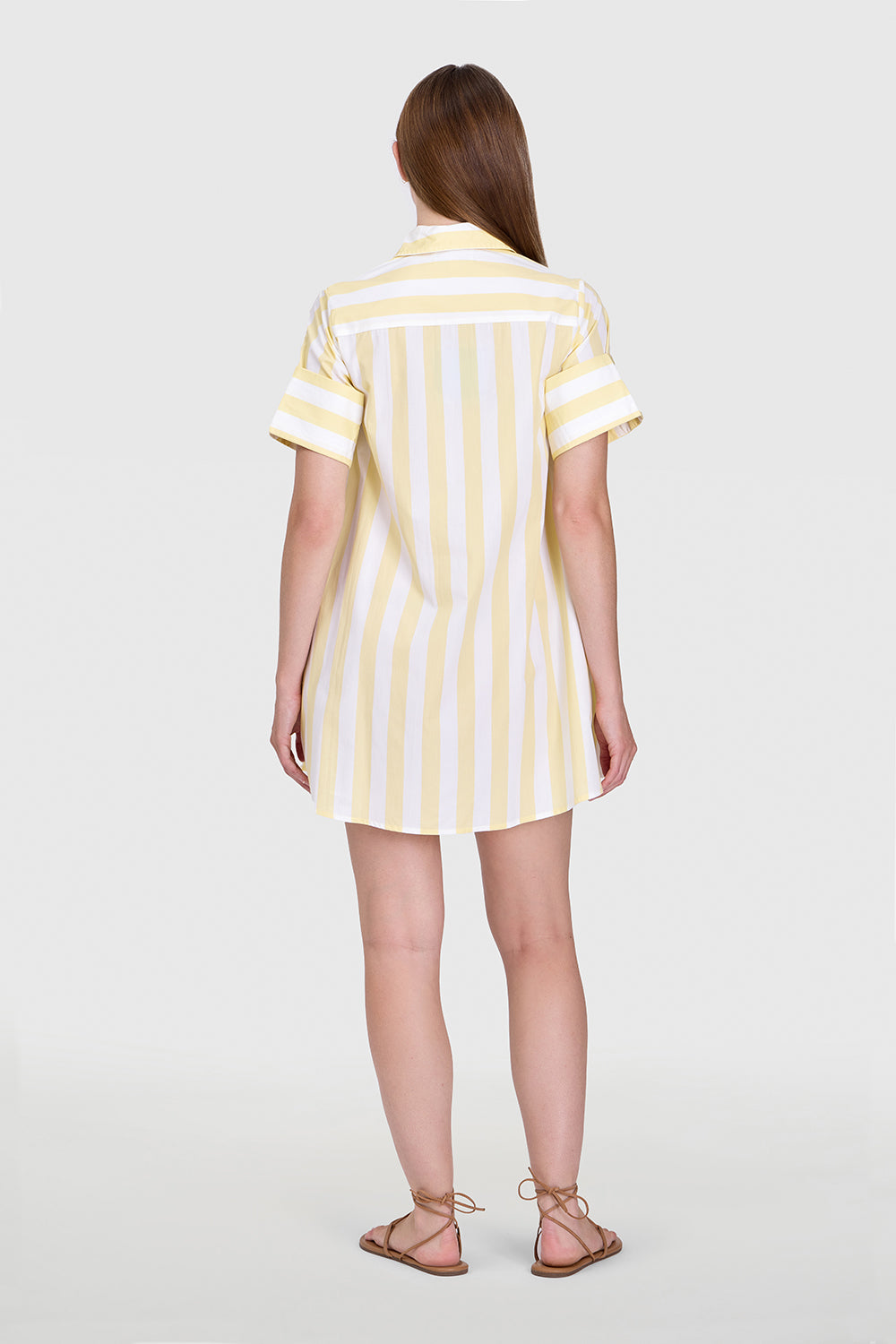 yellow stripe shirt dress Livro Dock Dress Yellow / S