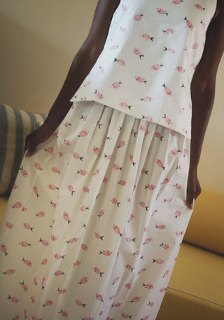 Coco Shop Shift Top, Vintage R/P Fish