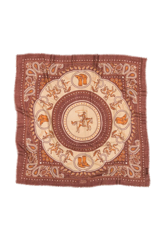 Maison Lecomte Flament Scarf, Rodeo Cappuccino WC