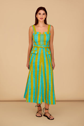 Olivia by Livro Foster Dress, Citrus Stripe