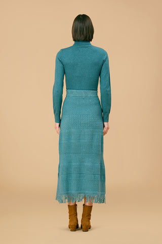 Olivia by Livro Erin Turtleneck, New Teal