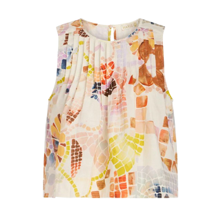 Marie Oliver Letta Top, Travertine