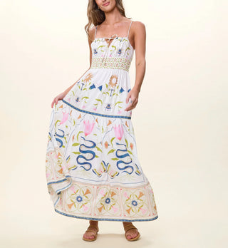 Cleobella Adria Ankle Dress, Montecito Print