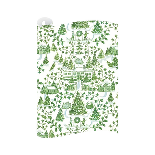 Dogwood Hill Wrapping Paper Roll, Winter Toile