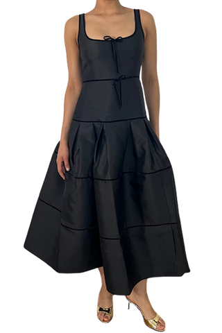 Hunter Bell Arlington Dress, Noir