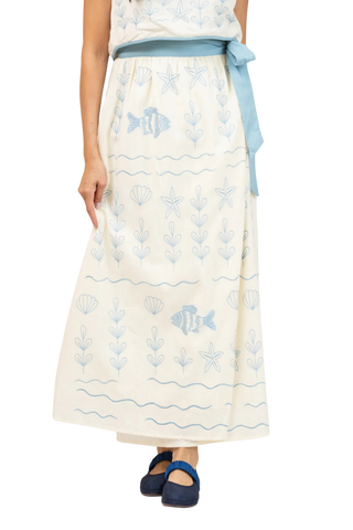 Beau & Ro Sullivan Skirt, Under the Sea