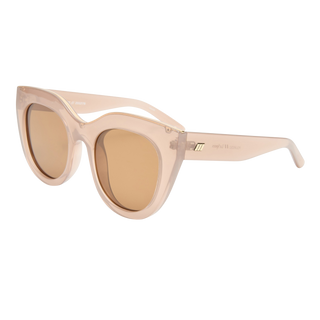 Le Specs Air Heart Sunglasses, Mink
