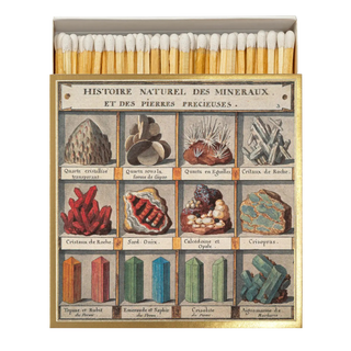 Square Matches, Natural Museum Minerals