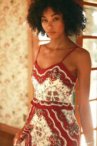 Cleobella Annabelle Midi Dress, Virelle Print