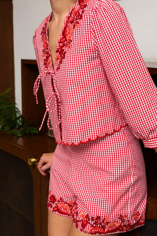 Anna Cate Jane Top, Picnic Plaid