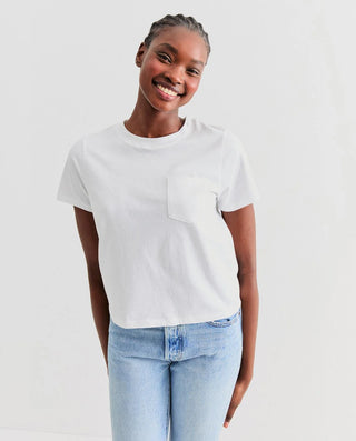 Kule The Wynn Baby Tee, White