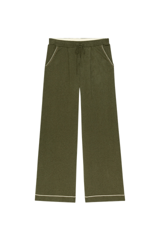 The Great The Menswear Tipping Trouser Pant, Olive