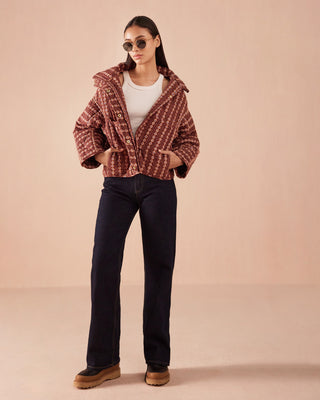 Omika Karima Jacket, Aara Espresso