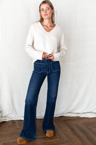 Twin Doves by EF Treasure Bell, Topaz Blue