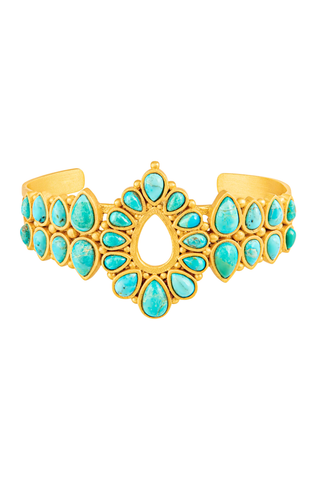 TS Christina Greene Zion Cuff, Turquoise