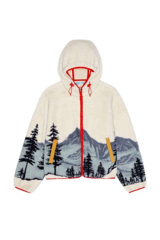 The Great The Plush Horizon Full Zip, Snowcap View Landscape