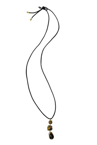 Chan Luu Triple Lark Necklace, Tigers Eye