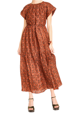 Mirth Vienna Dress, Amber Cattail