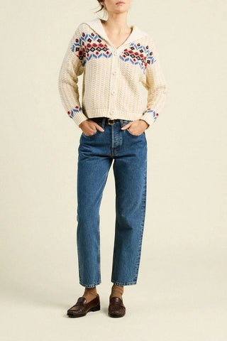 Trovata Savannah Cardigan, Aw Fairisle