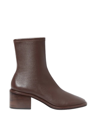 Loeffler Randall Roxy Stretch Block Heel Bootie, Espresso