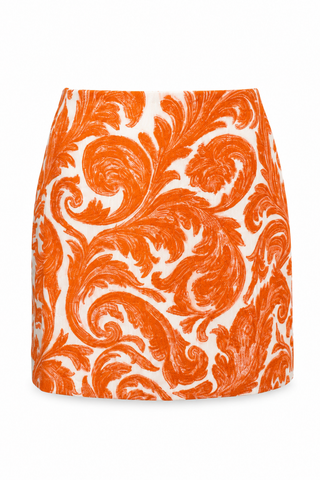 TS Anna Cate Blaire Skirt, Bright Orange