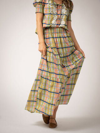 Beau & Ro Abby Skirt, Camden Plaid