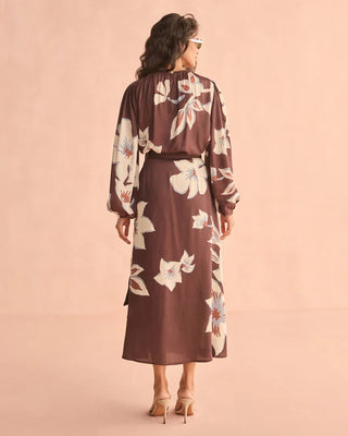 Omika Ayla Blouse, Adrienne Ganache