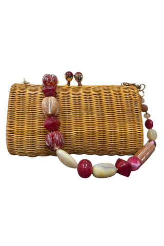 Serpui Liz Wicker Bag