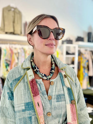 Le Specs Air Heart Sunglasses, Tortoise