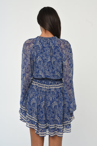 Love the Label Juliet Mini Dress, Arabesque Print