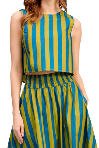 Livro Crop Top, Citron Stripe