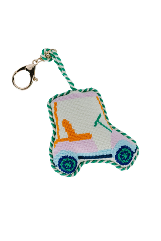 Furbish Bag Charm, Golf Cart