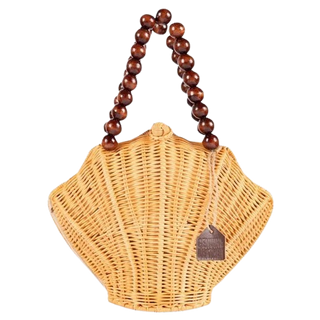 Jelavu The Shellie, Wood Bead Natural