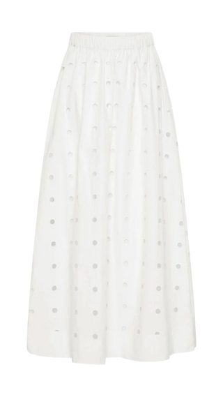 Posse Peggy Skirt, Vintage White