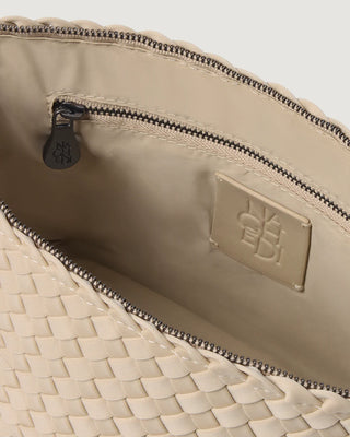 Naghedi Portofino Medium Cosmetic Pouch, Ecru