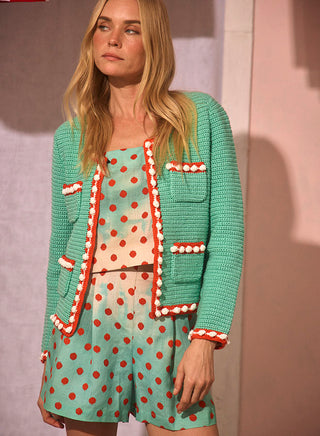 Hunter Bell Russell Cardigan, Seaglass