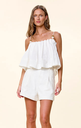 Cleobella Martine Top, Ivory