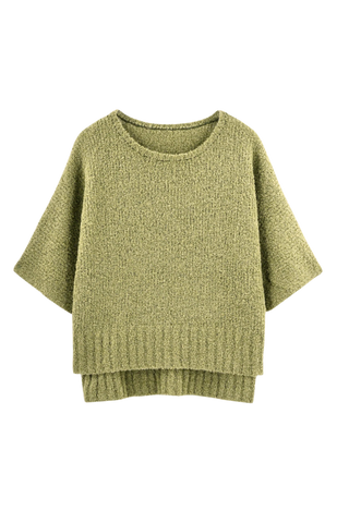 Mirth Fez Boucie Knit Top, Matcha