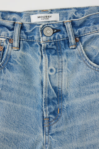 Moussy Ridgemere Shorts, Light Blue