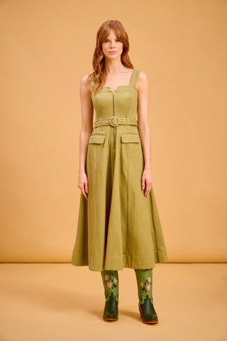 Olivia by Livro Foster Dress, Olive
