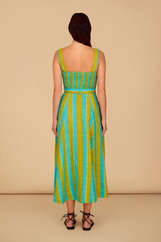 Olivia by Livro Foster Dress, Citrus Stripe