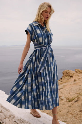 Oliphant Belted Shirt Dress, Beckett Navy – Monkee's of Mount Pleasant