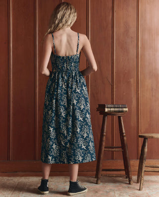 The Great The Verse Dress, Indigo Bandana